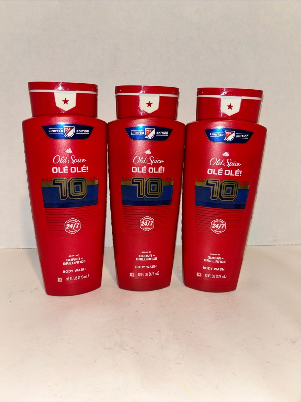 Old Spice Olé Olé! 70 Limited Edition Men’s Body Wash — Bundle of 3